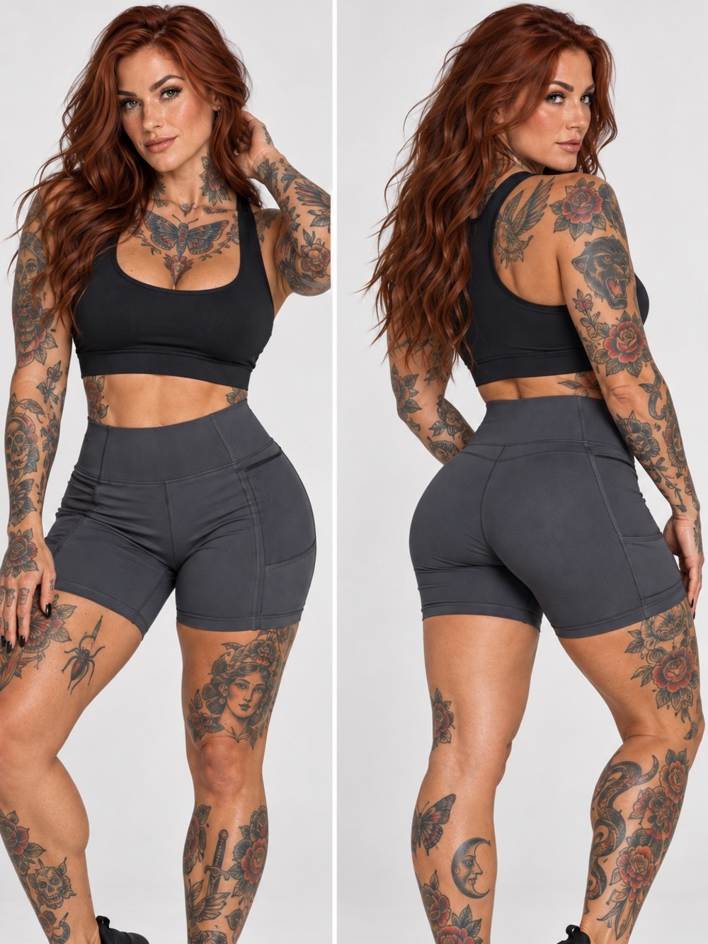 Mondetta Performance Luxury Biker Shorts